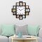 Photos Frame Wall Clock Photowall Wall Hanging Home Decor 12 Pictures Display